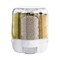 Large Rotating Storage Container 360° Food Grain Rice Dispenser
